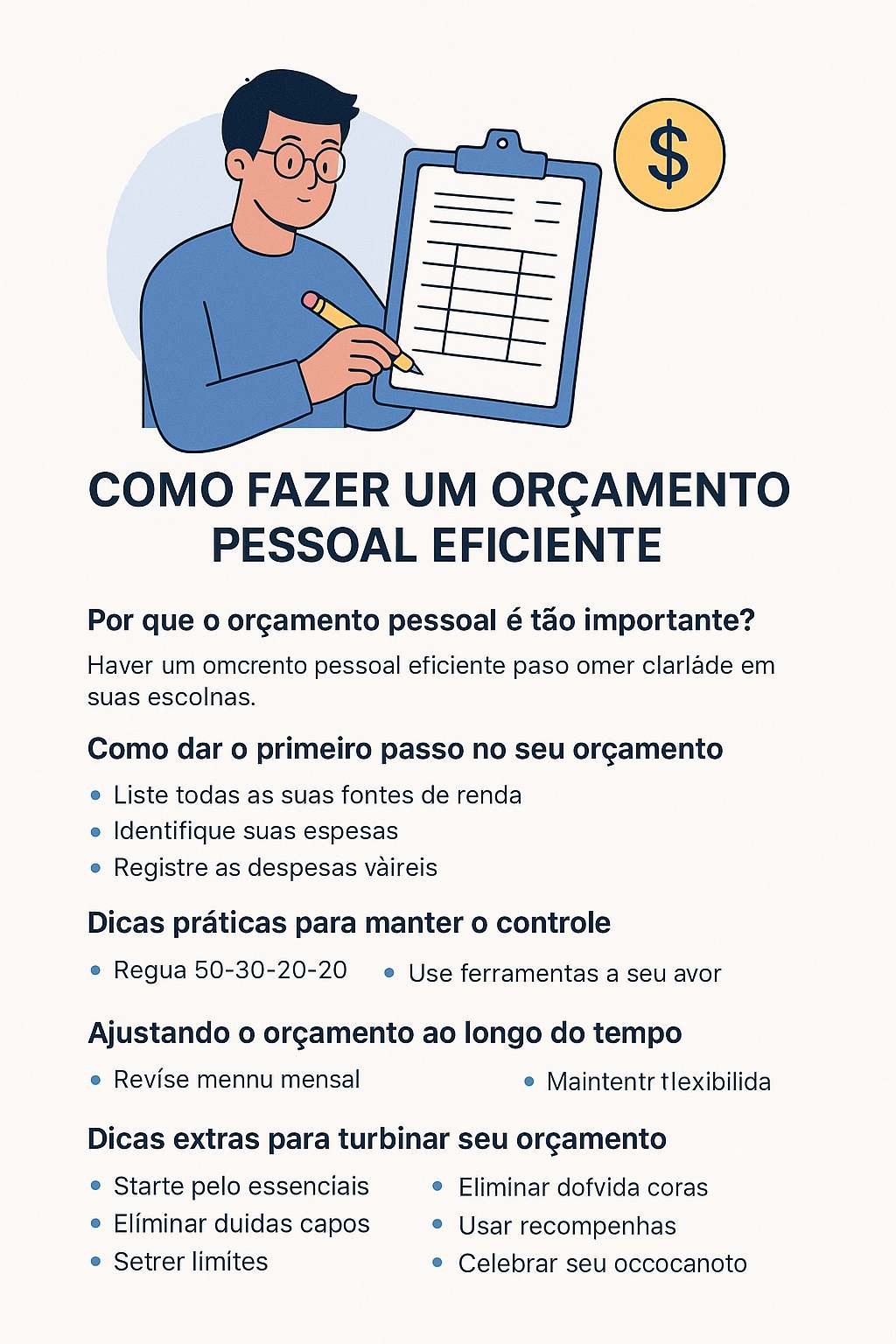 orçamento pessoal