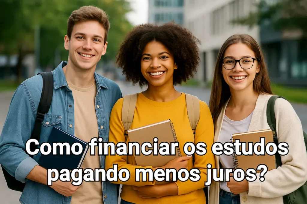 Como financiar os estudos pagando menos juros