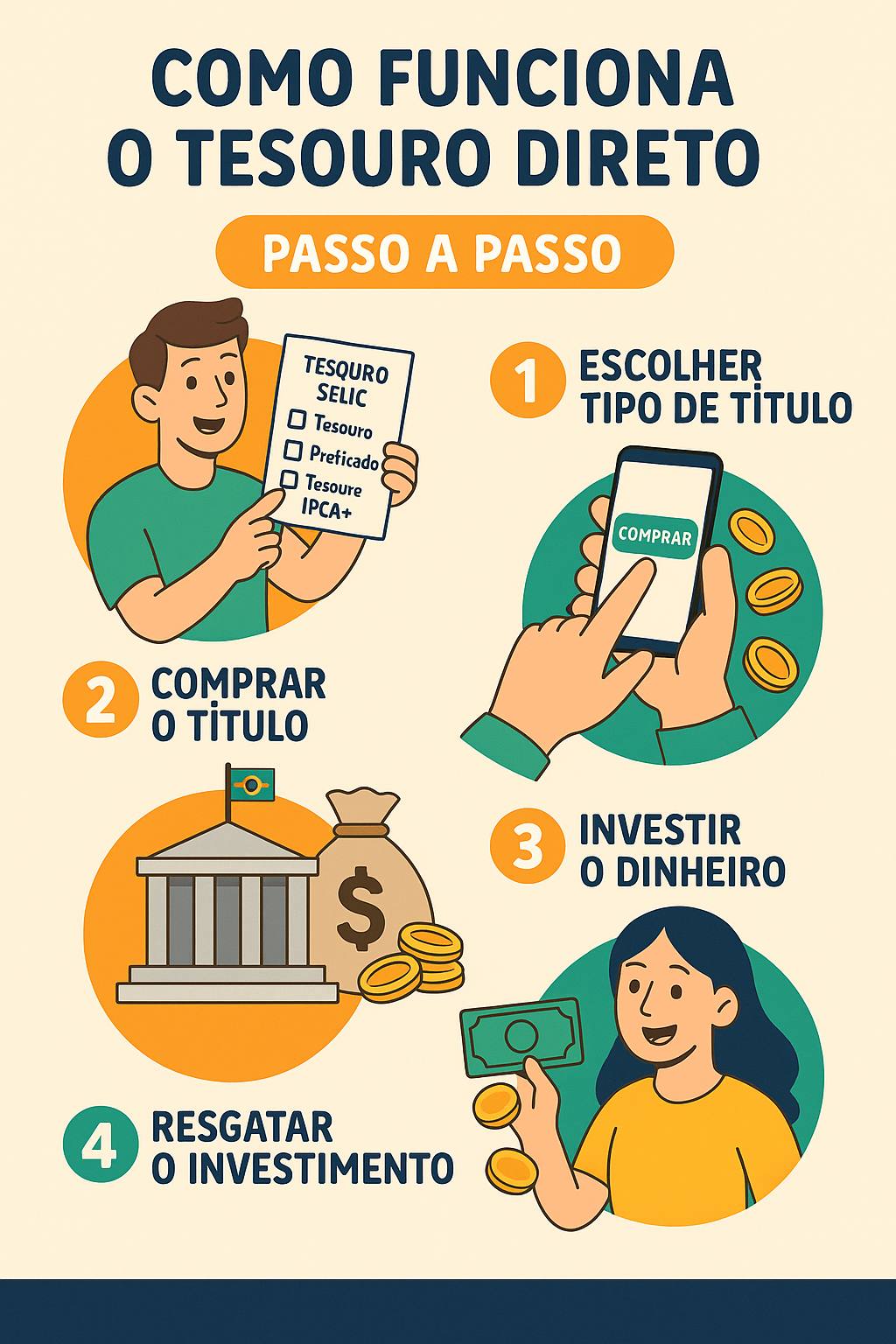 Como funciona o Tesouro Direto