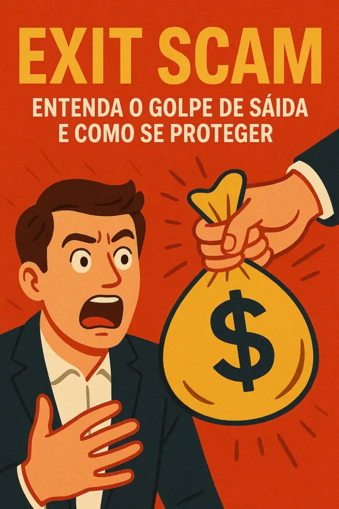 exit scam golpe criptomoedas