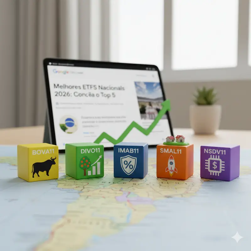 Melhores ETFs Nacionais 2026: Conheça o Top 5 para Blindar seu Patrimônio