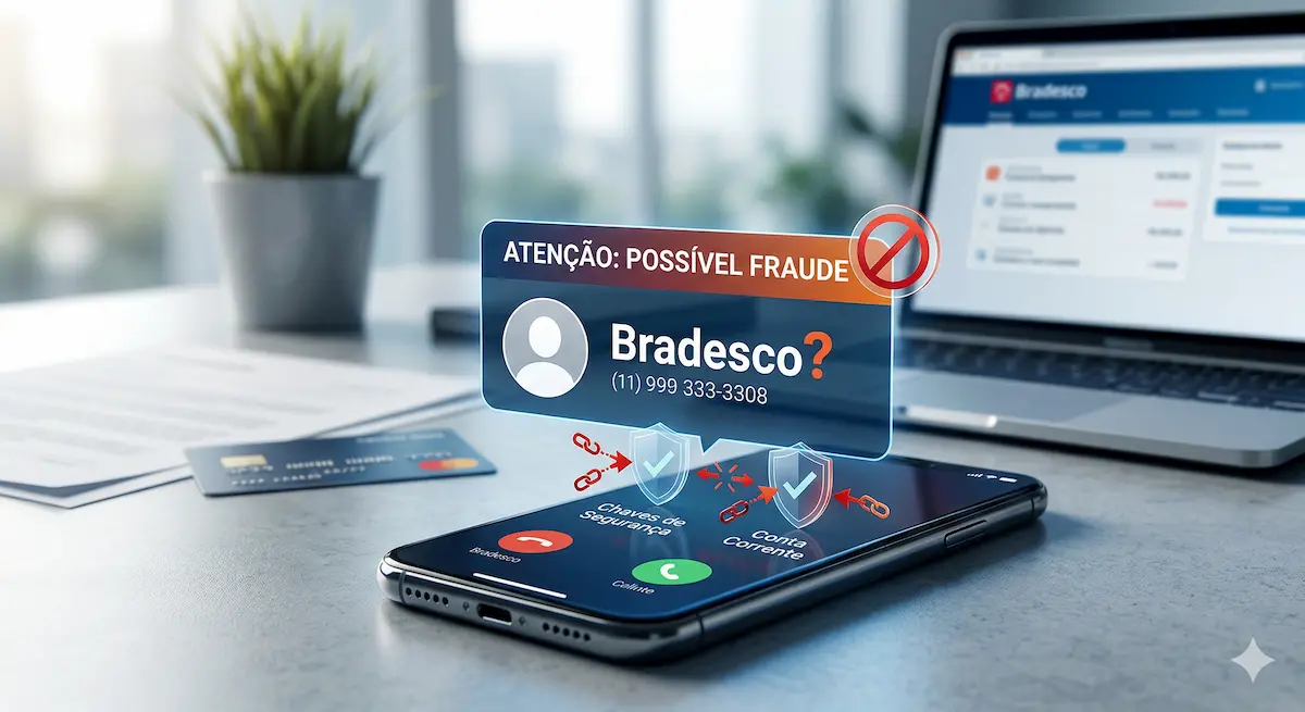 Golpe do Falso Gerente Bradesco
